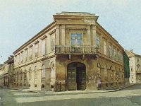 Gornji grad, križanje Demetrova-Opatička 1980-ih godina, kuća Frigan sagrađena 1840. godine